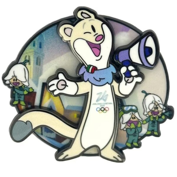 Pin deportivo TINA Juegos Olímpicos Milán Cortina 2026