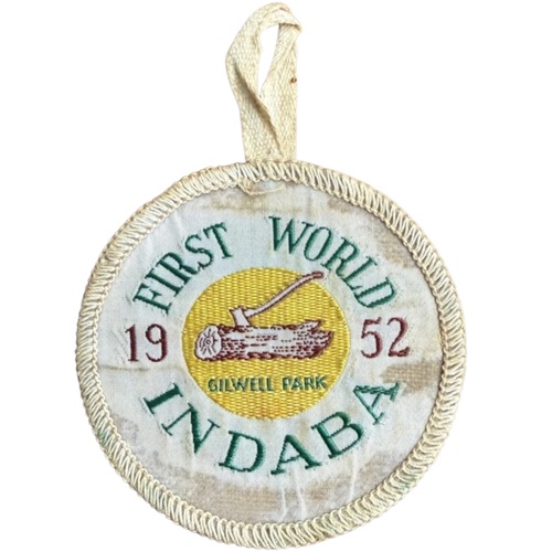 Insignia scout INDABA 1952 Gilwell Park