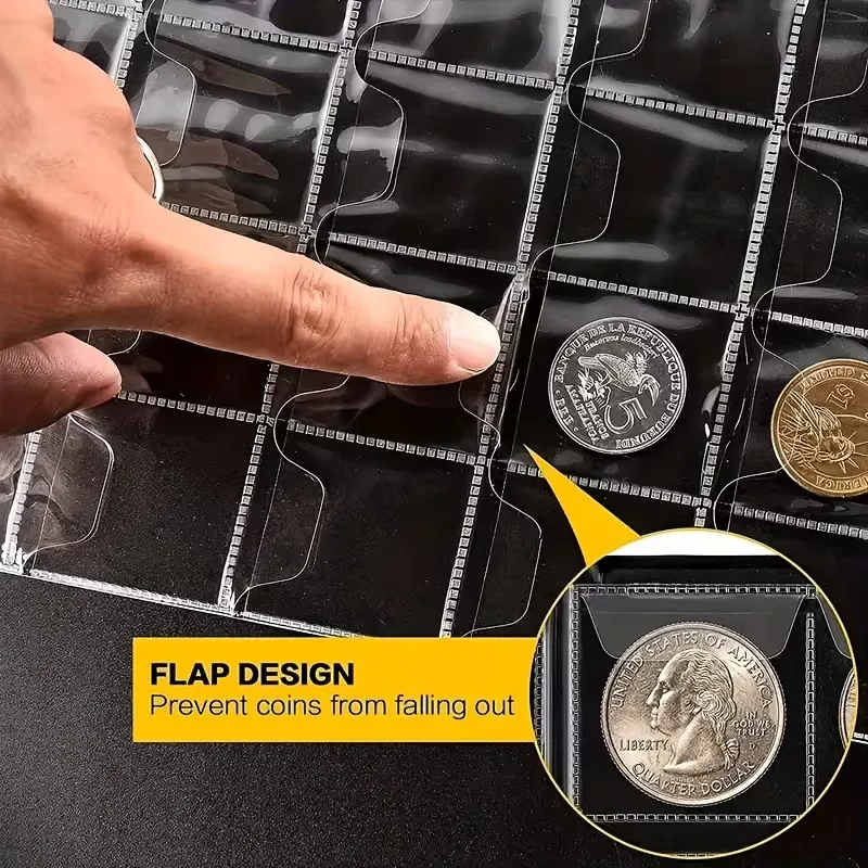 Álbum para 420 monedas o medallas chicas - Imagen 3