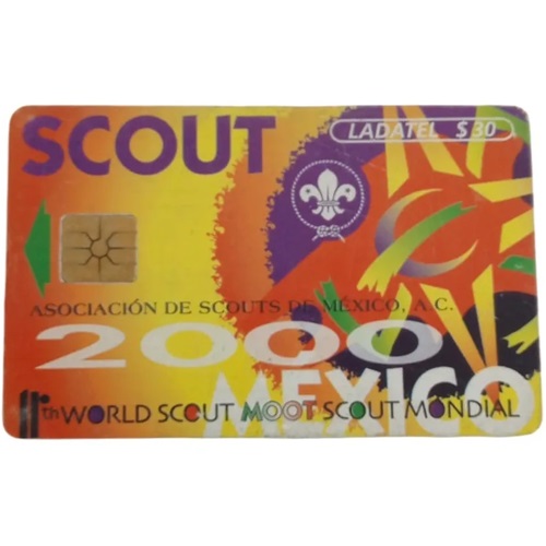Tarjeta telefónica 11th ROVER MOOT México 2000