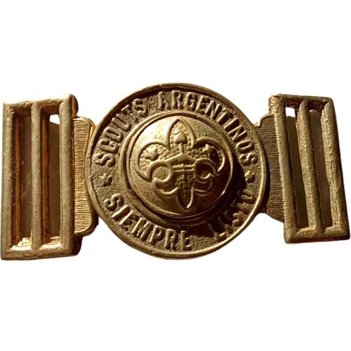 Hebilla scout INSA Argentina
