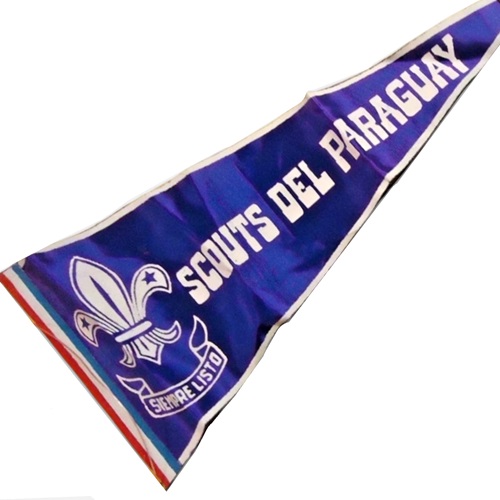 Banderín scout SCOUTS DEL PARAGUAY