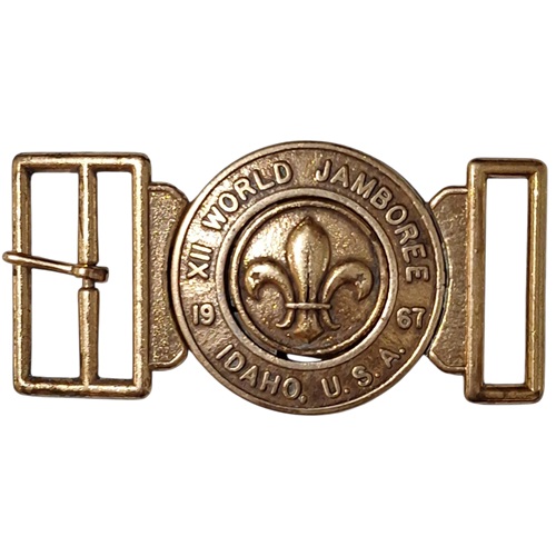 Hebilla scout WORLD JAMBOREE 1967 Estados Unidos