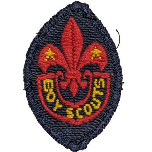Insignia scout etapa TERCERA CLASE Marinos "Tenderfoot" de Reino Unido