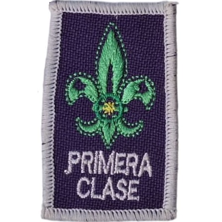 Insignia scout etapa PRIMERA CLASE Paraguay FEPE