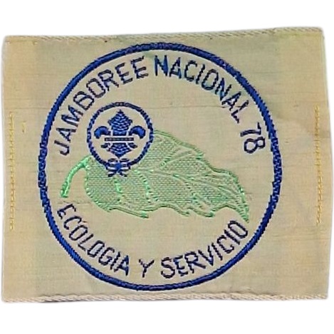 Insignia scout JAMBOREE NACIONAL Argentina INSA 1978