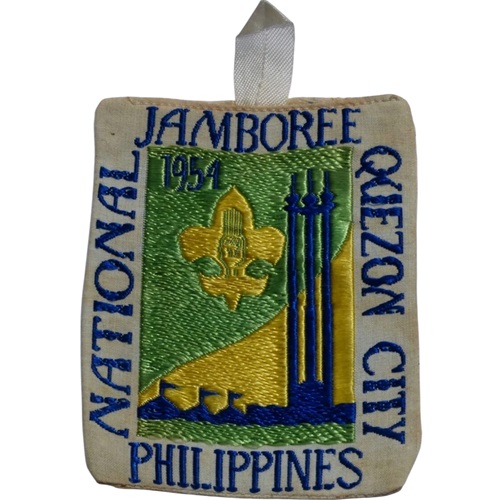 Insignia scout JAMBOREE NACIONAL Filipinas 1954