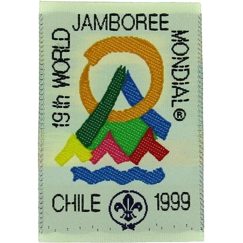Insignia scout JAMBOREE MUNDIAL Chile 1999