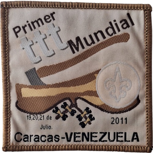 Insignia scout 1° TTT MUNDIAL WOIS 2011