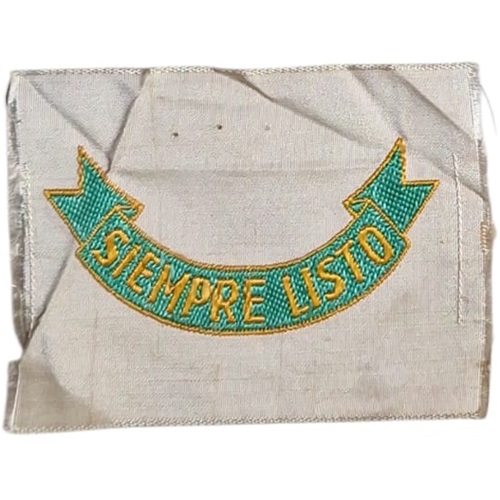 Insignia scout etapa SEGUNDA CLASE Uruguay ANBSU (50-70s)