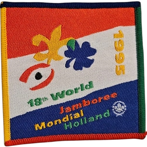 Insignia scout JAMBOREE MUNDIAL Holanda 1995