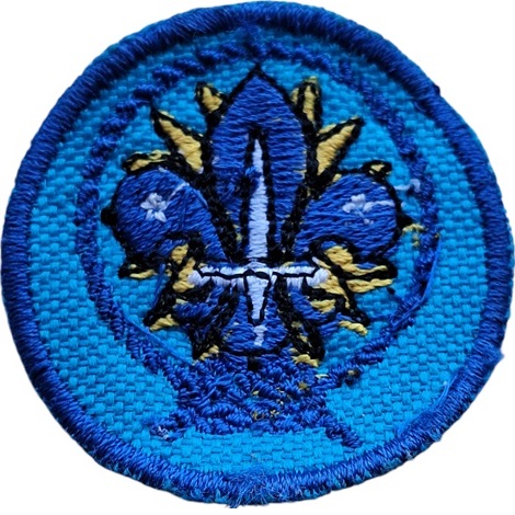 Insignia scout Promesa SDU Uruguay actual