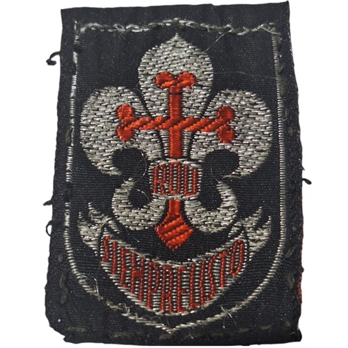 Insignia scout Promesa ASCU Uruguay años 60-90s