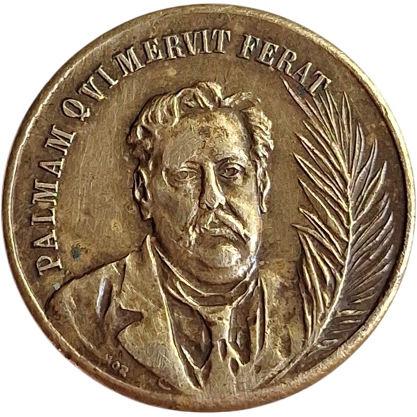 Medalla de bronce 1° Presidencia de BATLLE Y ORDOÑEZ 1907