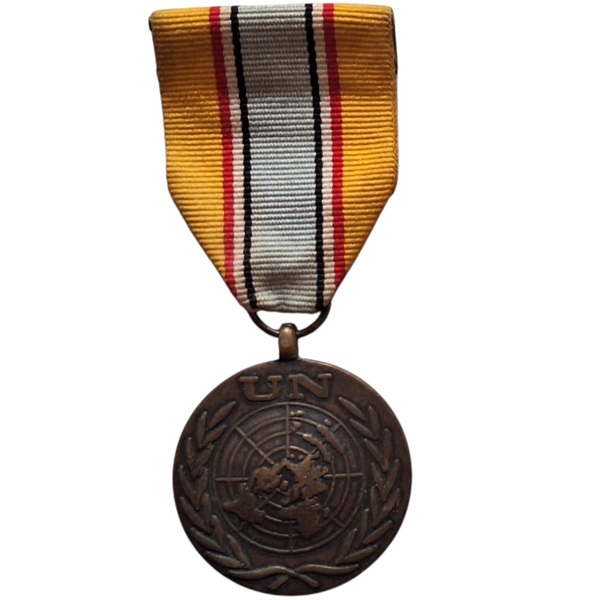 Medalla reconocimiento Misión de Paz UNAVEM en Angola