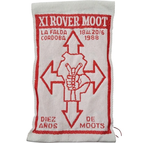 Insignia scout ROVER MOOT Argentina USCA 1988