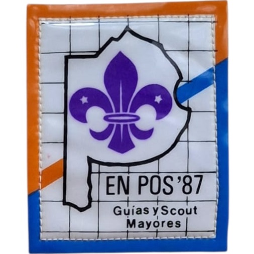 Insignia scout EN POS Argentina INSA 1987