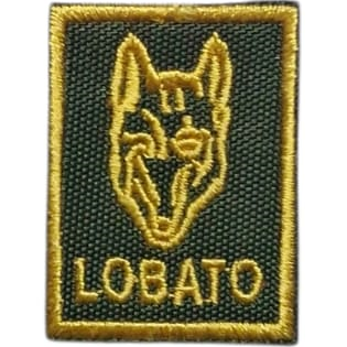 Insignia scout Promesa LOBATOS Chile ANBSCH