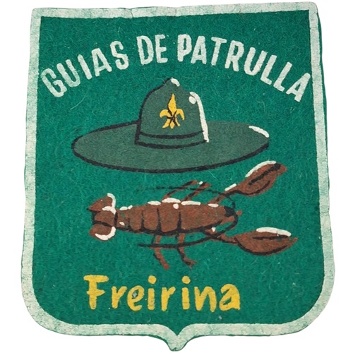Insignia scout Curso Guías de Patrulla Chile 1969