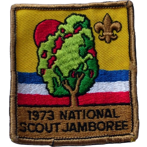 Insignia scout JAMBOREE NACIONAL Estados Unidos 1973