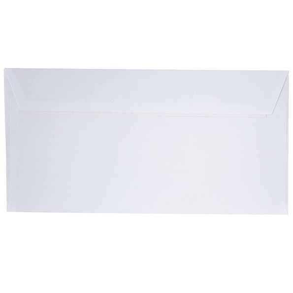 Set x 50 sobres de carta blancos 105 x 241 mm - Imagen 3