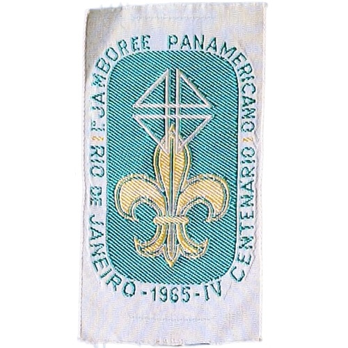 Insignia scout JAMBOREE PANAMERICANO Brasil 1965