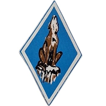 Insignia scout Lobo Rampante USCA Argentina