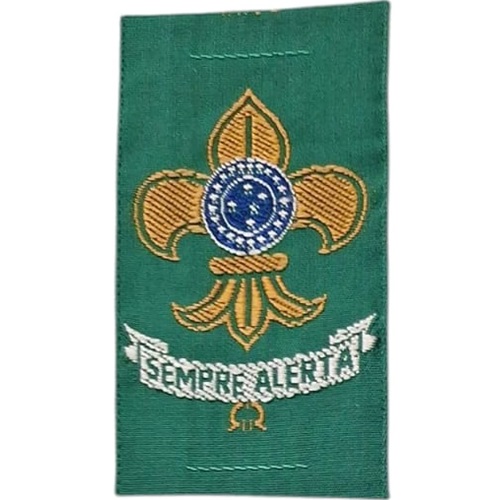 Insignia scout PROMESA Brasil UEB (antigua)