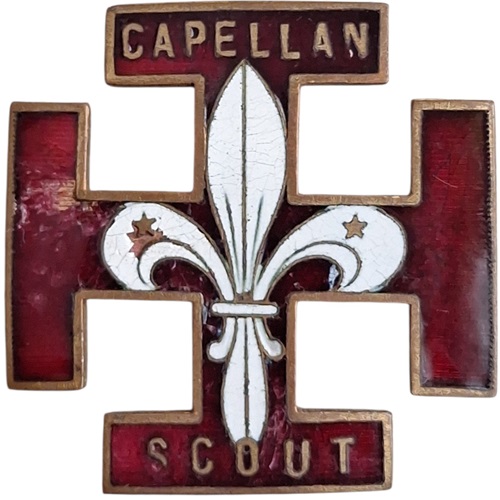 Pin scout Capellán FSC Católicos Chile