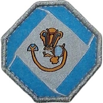 Insignia scout 1° etapa Tsuris GUÍAS Y SCOUTS DE COSTA RICA