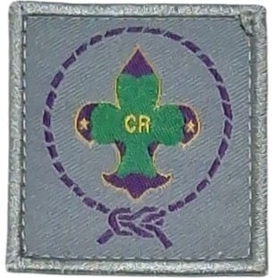 Insignia scout PROMESA Guías y Scouts de Costa Rica
