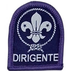 Insignia scout distintivo DIRIGENTES Costa Rica
