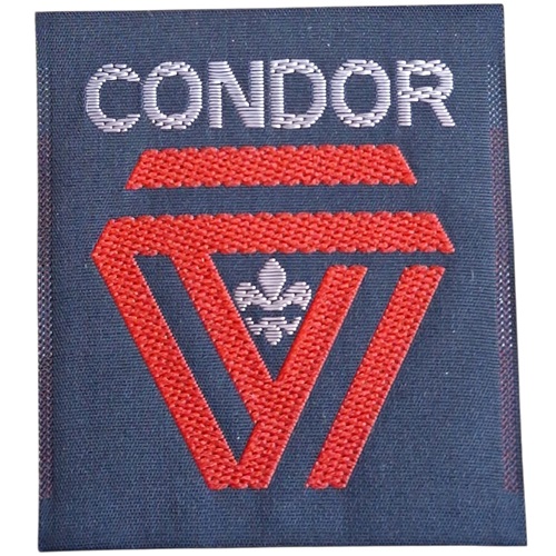 Insignia scout etapa antigua CÓNDOR Chile