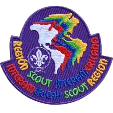 Insignia scout actual Región Interamericana OSI OMMS