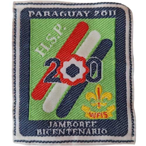 Insignia scout JAMBOREE NACIONAL Paraguay 2011 HSP