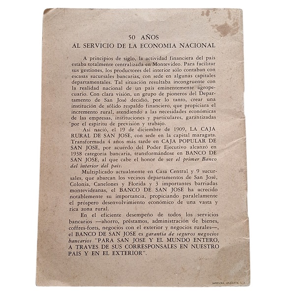 Librillo LA PATRIA A TRAVÉS DE LAS MONEDAS - Uruguay 1959 - Imagen 2